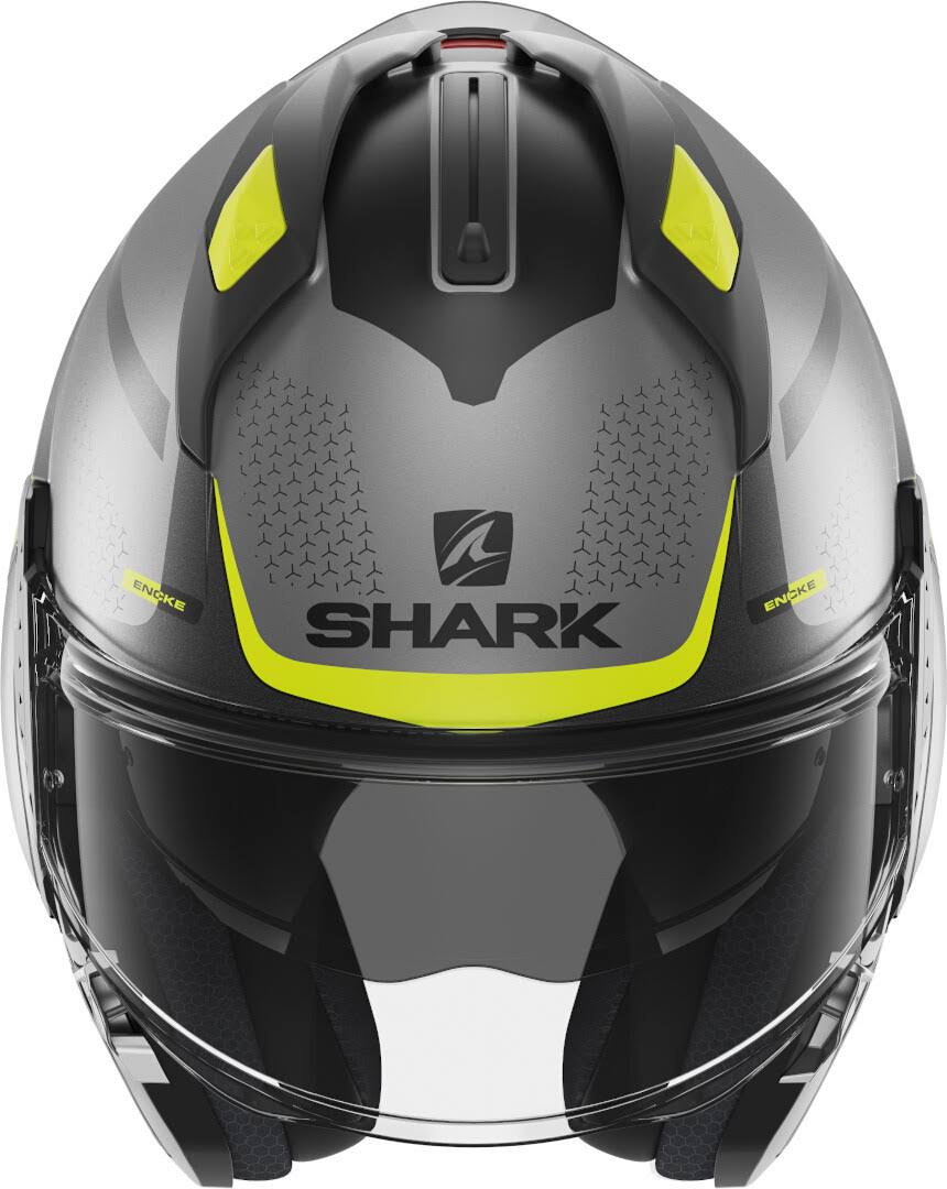 Anthracite Blue Black Helmet Size S J614