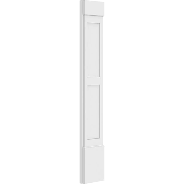 Two Equal Flat Panel PVC Pilaster C73682