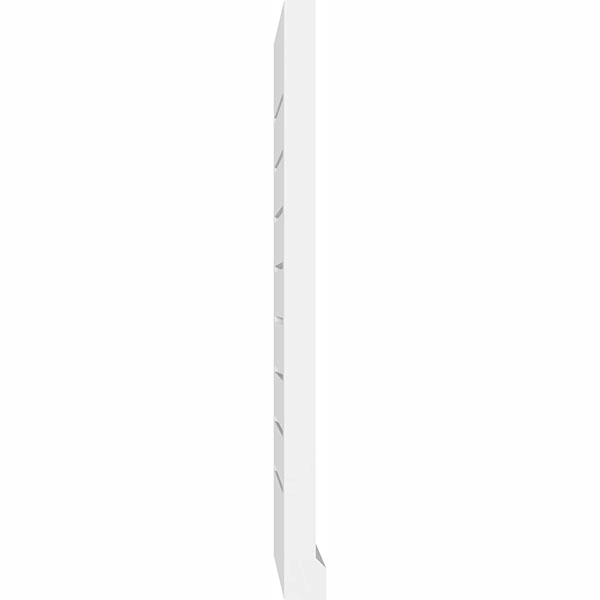 PVC Gable Vent with Brickmould P699471