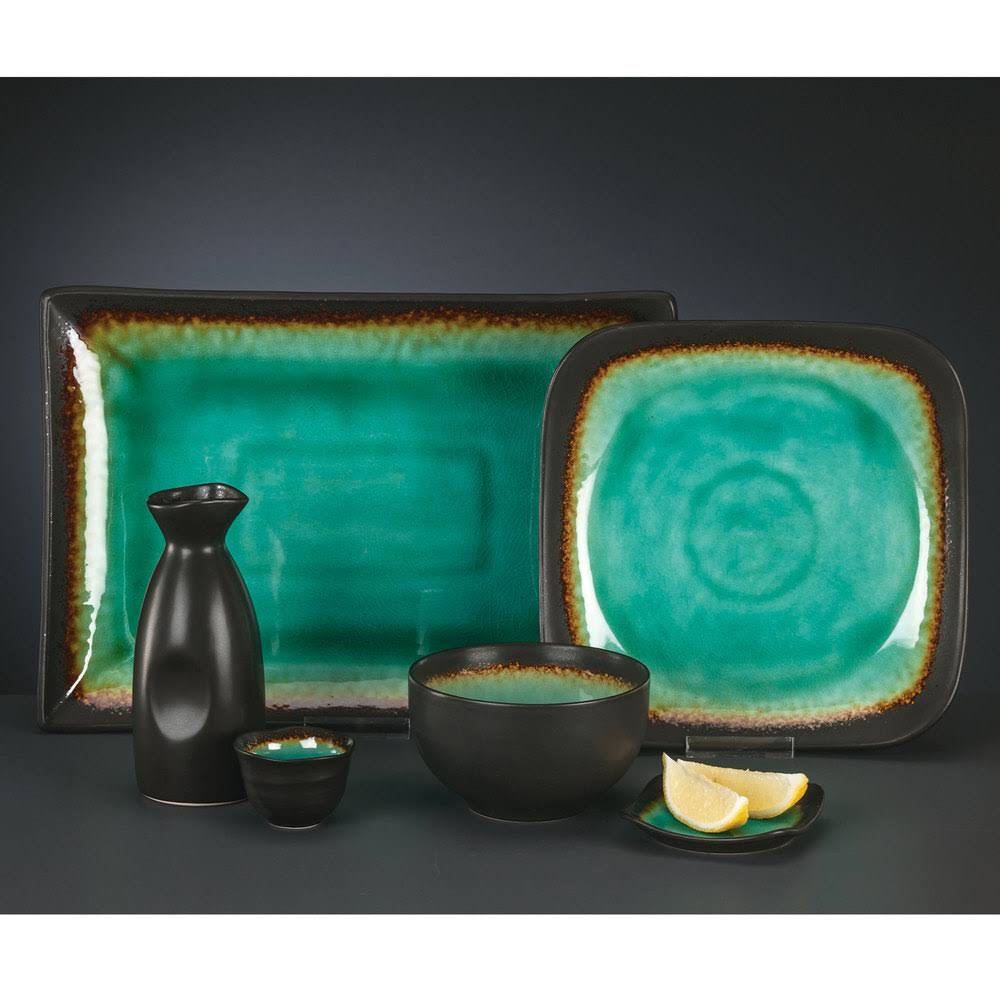 6 1/4x22 Square Stoneware Plate - 36/Case T46137