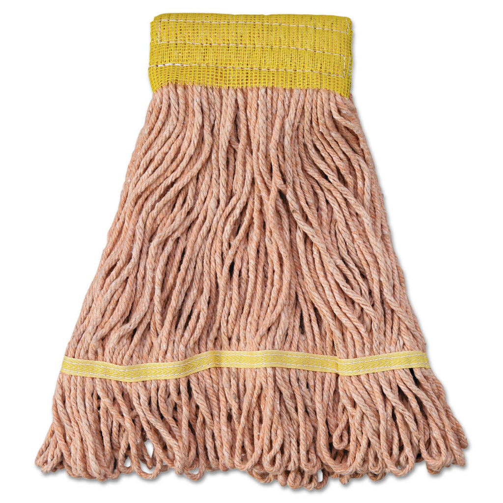 Small Orange Cotton/Synthetic Fiber Mop Head K216211