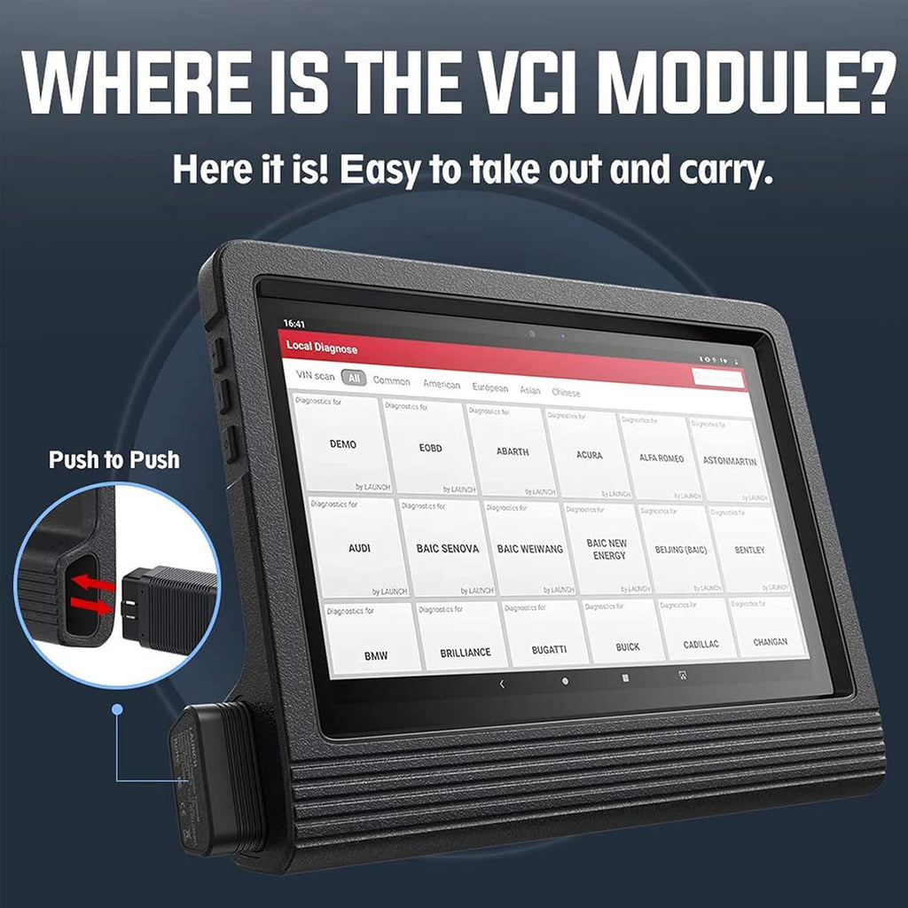 Bidirectional Full System Automotive Diagnostic Scanner E92066