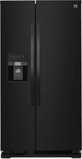 Black 36 Side-by-Side Refrigerator and Freezer M405