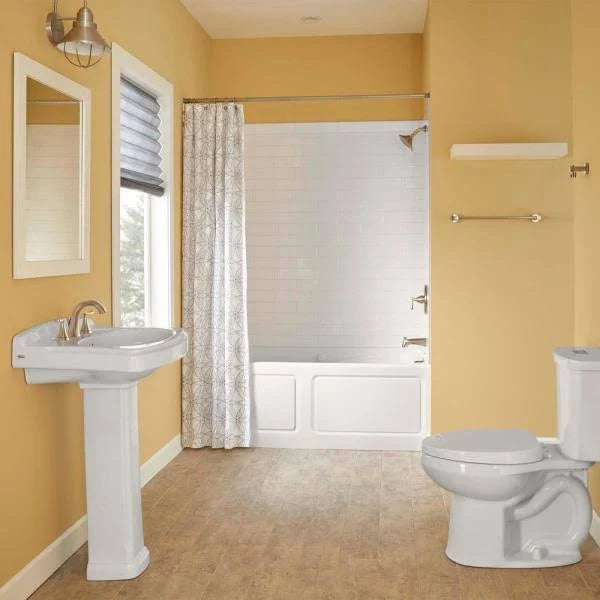 Brushed Nickel Tub Shower Faucet A4880