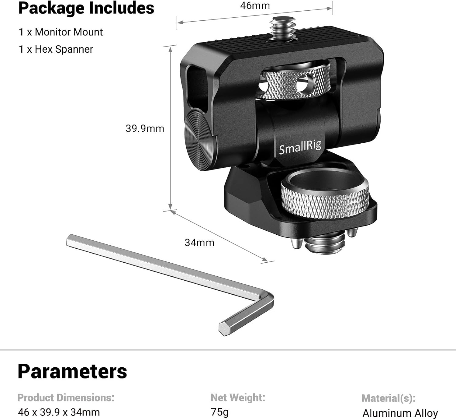 Swivel and Tilt Monitor Mount with Locating Pins Y72339