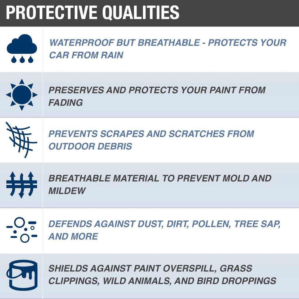 Rain Barrier Van Cover R9738