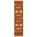 Rust Chenille Wool Runner U902313