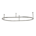Oval Clawfoot Tub Shower Enclosure 30 x 60 inch B141