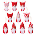 10PCS Valentine's Day Gnome Decor Plush Ornaments L738