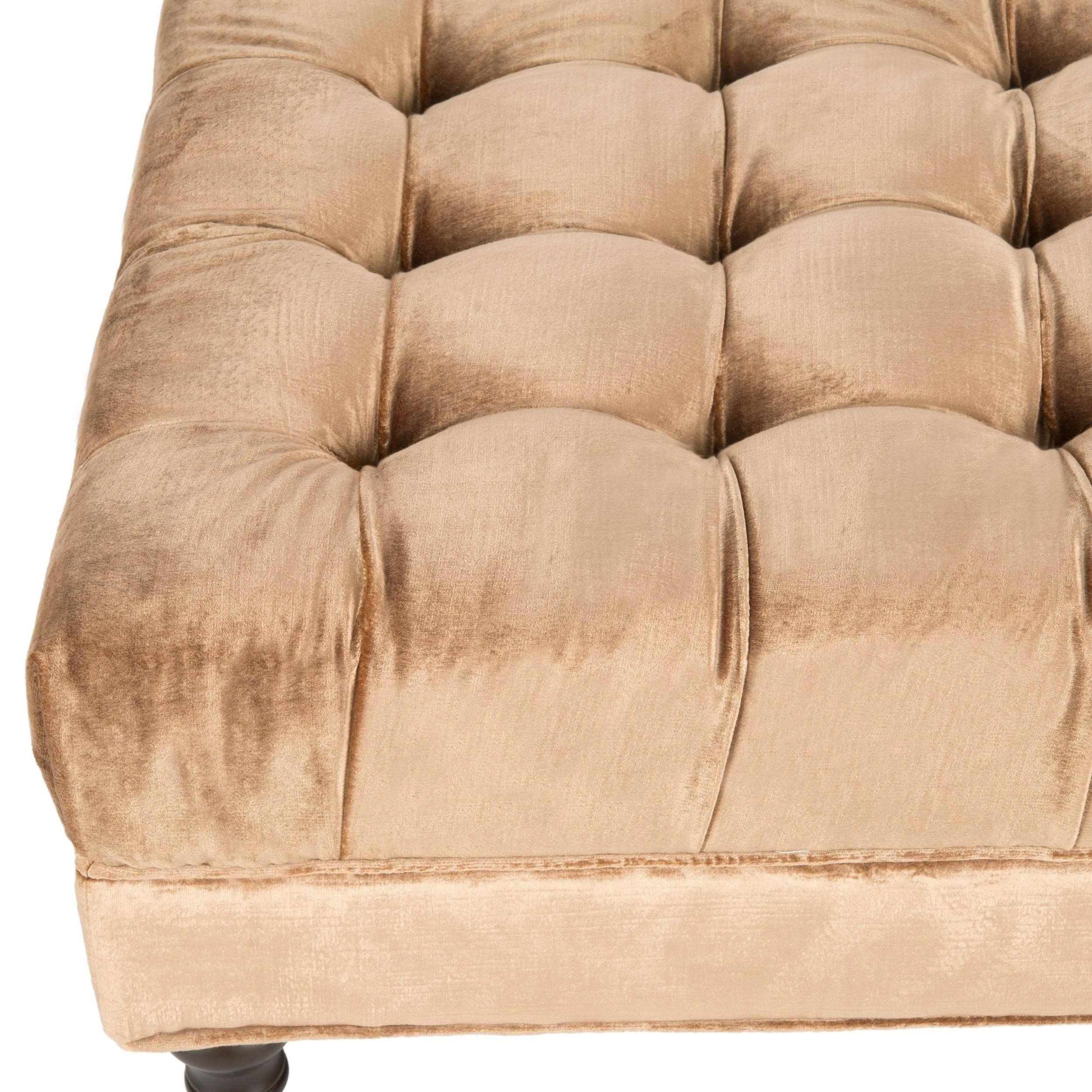 Gold Olive Cocktail Ottoman D32605