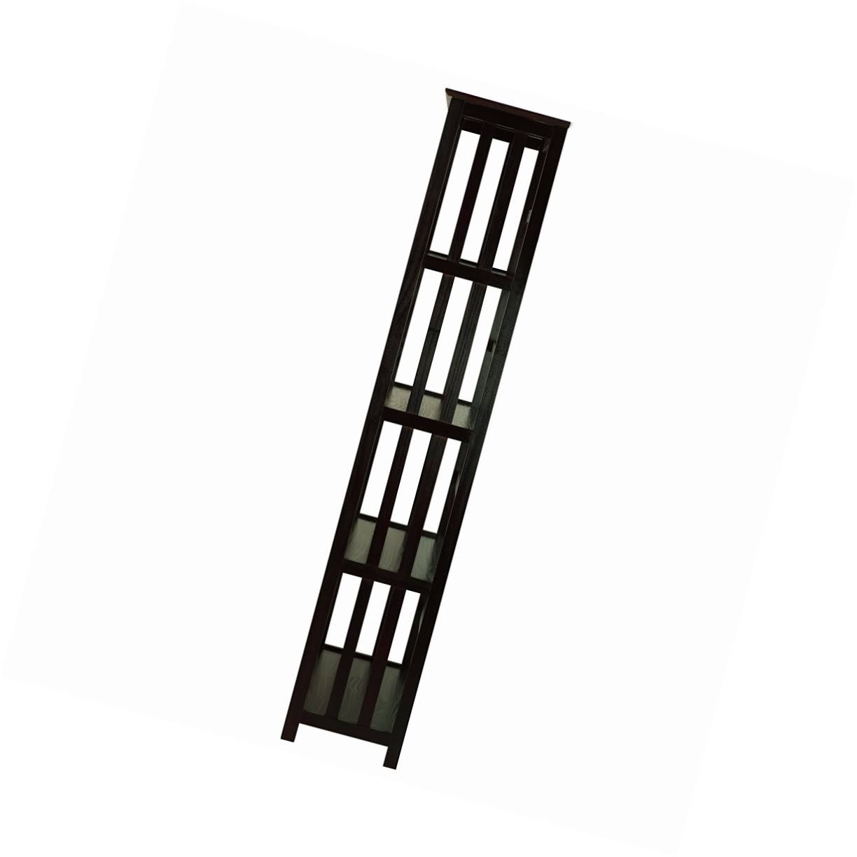 Espresso 5-Shelf Bookcase M7772