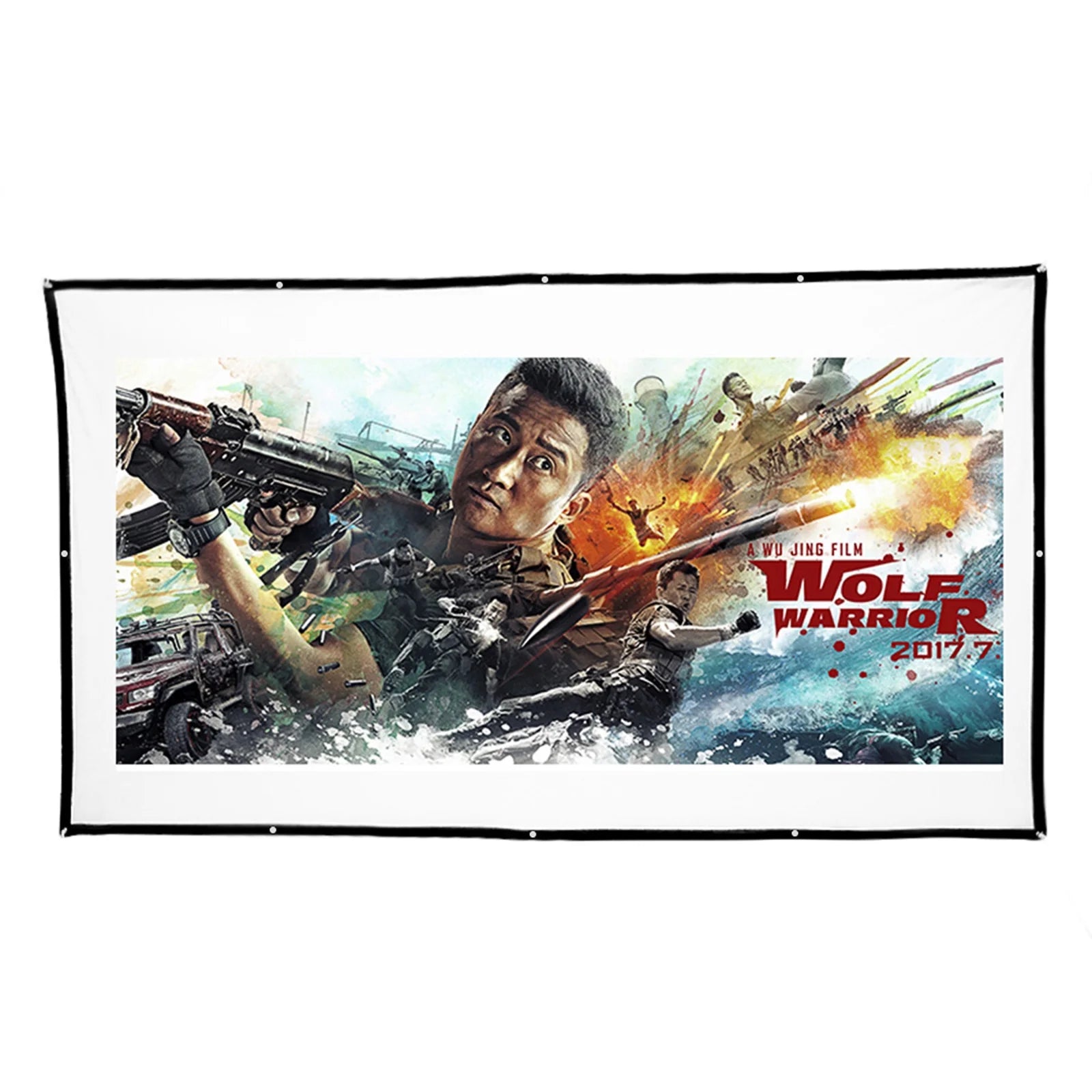 150 Inch 16 9 White Projector Screen W94927