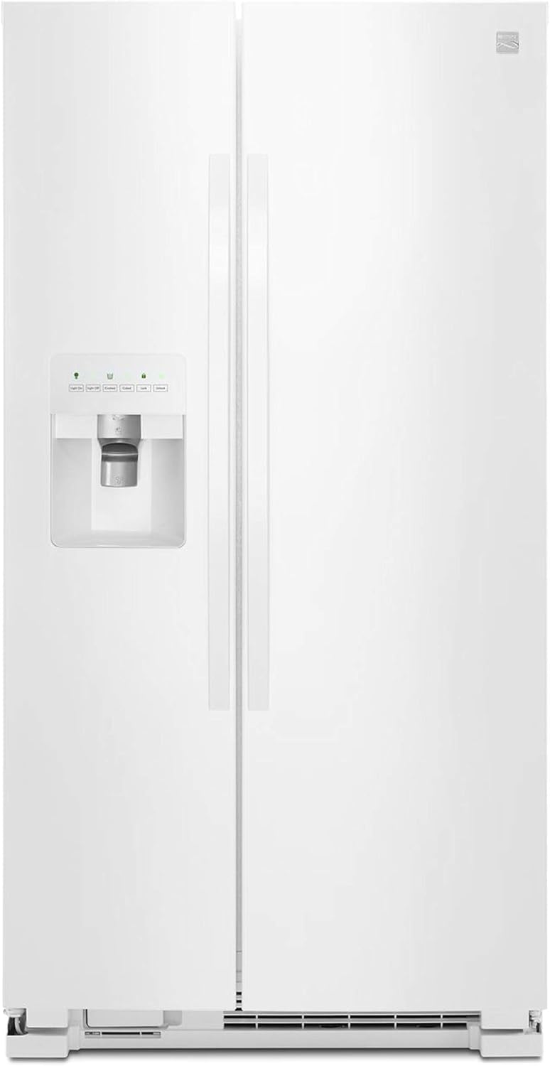 Black 36 Side-by-Side Refrigerator and Freezer M405