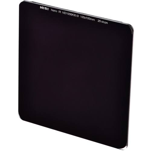 100x100mm Nano IR Neutral Density Filter ND1000K 20 Stop X455