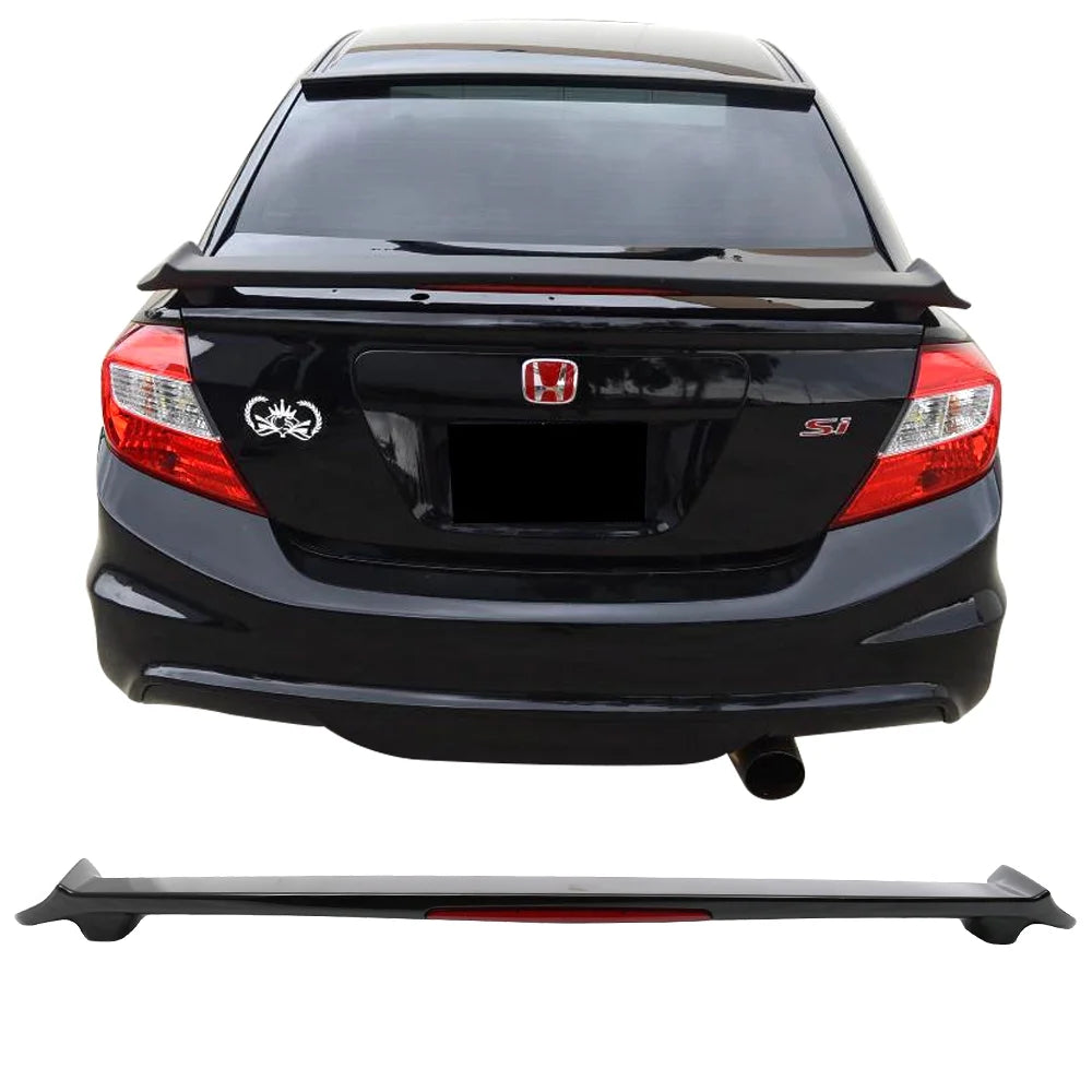 Crystal Black Pearl Trunk Spoiler V200