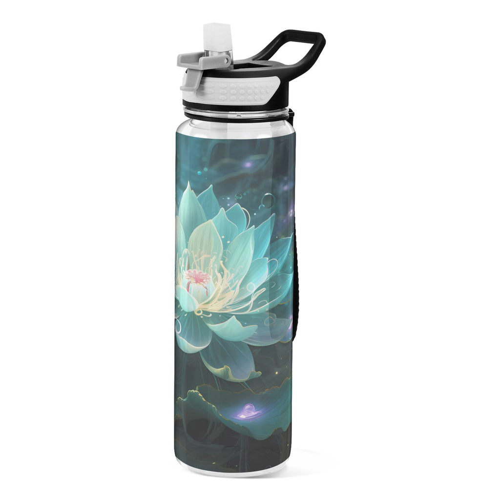 Clear 32oz Tritan Water Bottle with Straw X364577