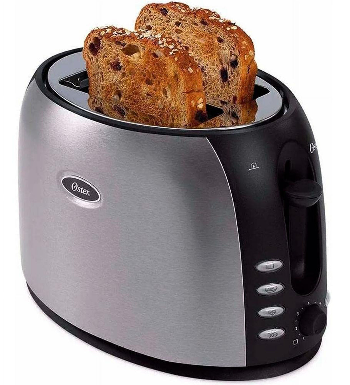 2 Slice Brushed Stainless Steel Toaster X2341