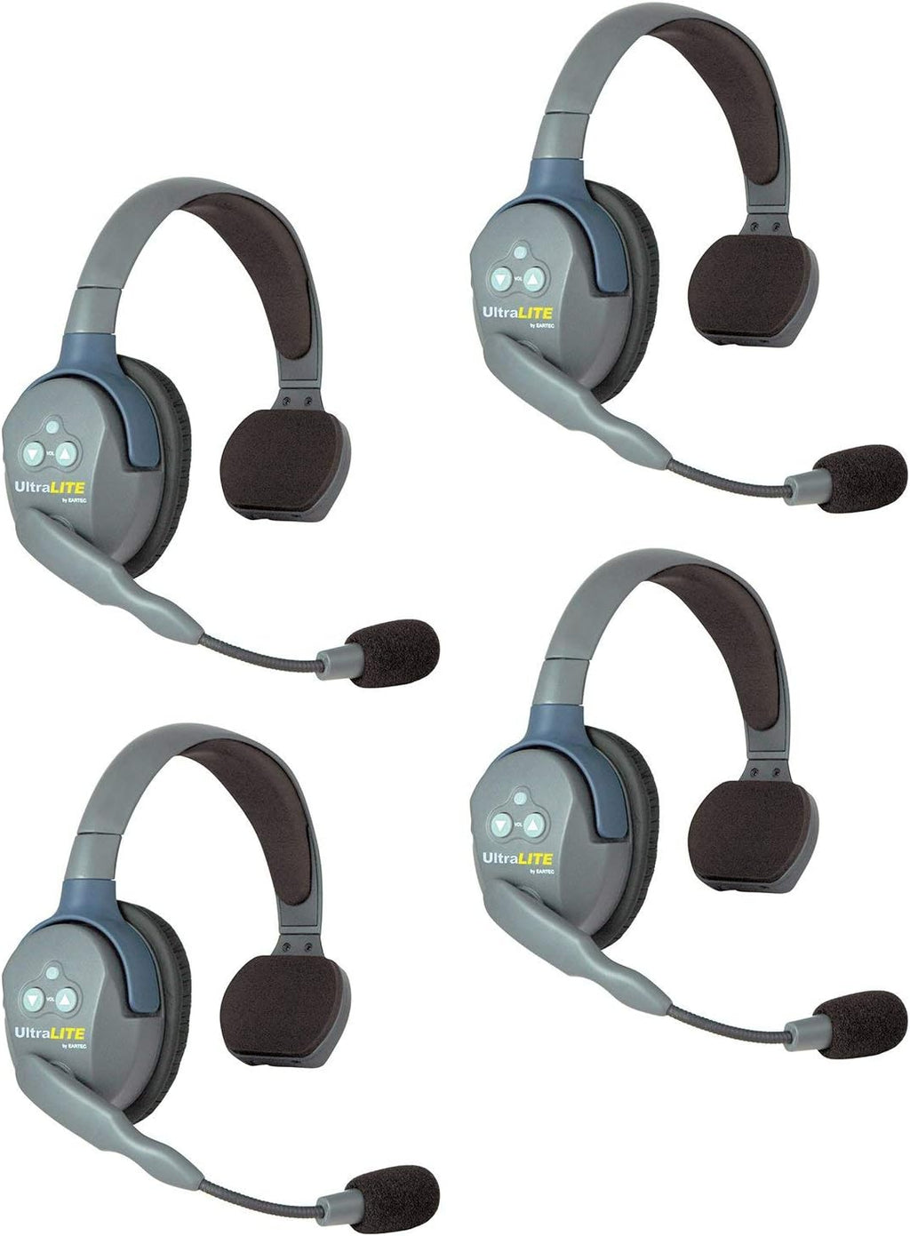 4 Single Ear Wireless Headset Communication System Q222