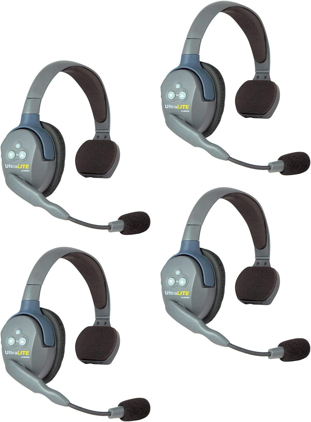 4 Single Ear Wireless Headset Communication System Q222