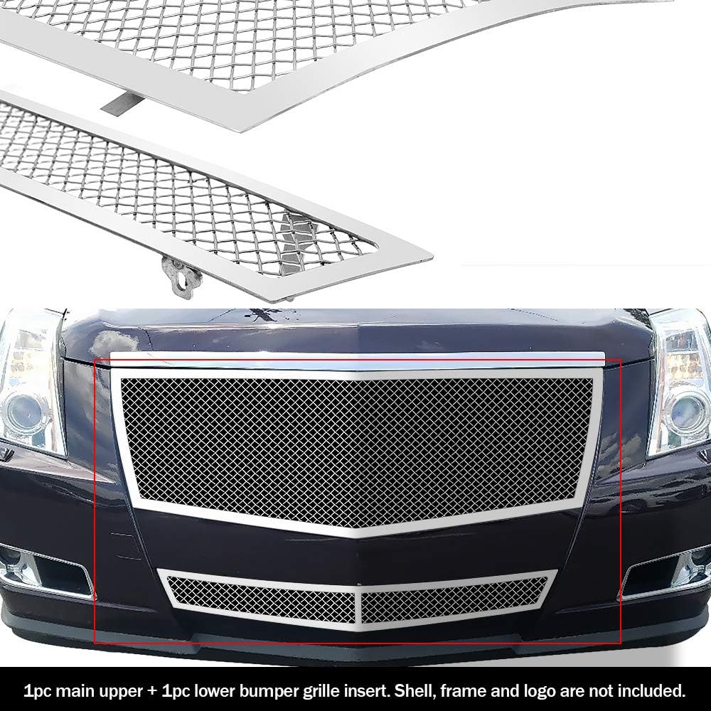 Stainless Steel Mesh Grille Grill Insert Combo F55126