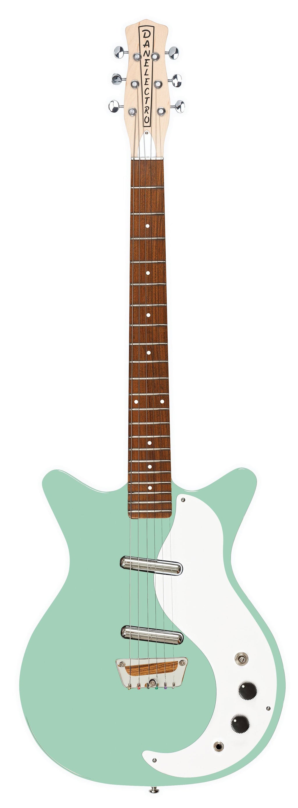 Vintage Aqua Electric Guitar E118