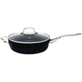 11 in. Deep Saute Pan with Glass Lid Stainless Steel M9843