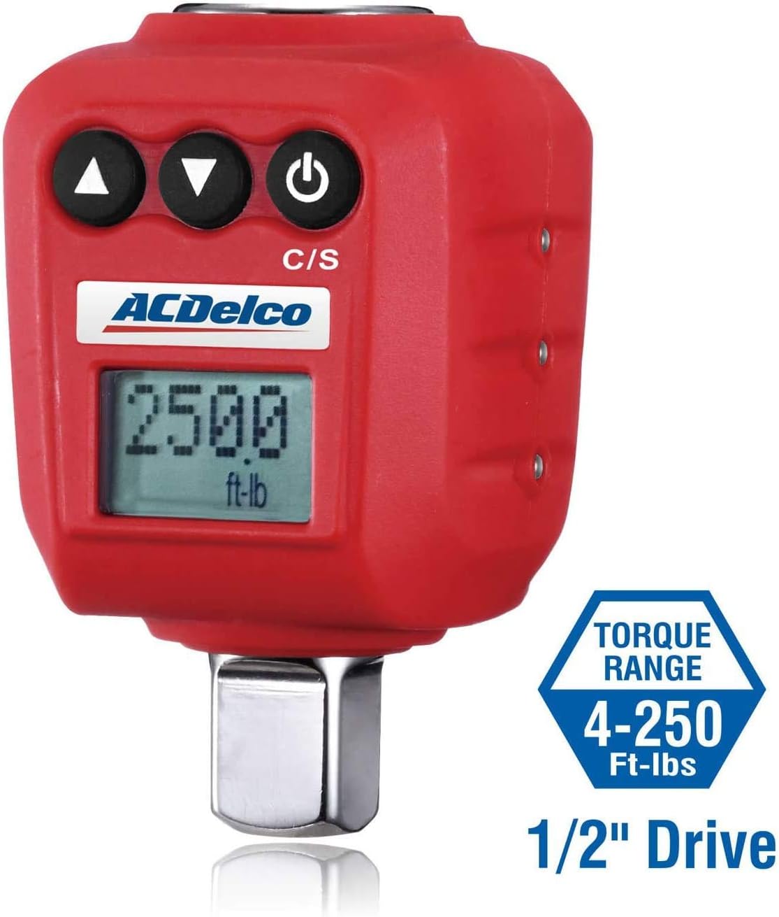 1/2" Heavy Duty Digital Torque Adapter with Buzzer and LED Flash Notification, Pack of 2 U119438