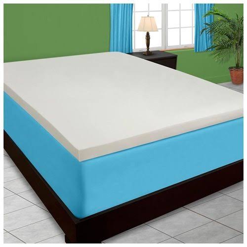 4lb Full/Double Size Visco Elastic Memory Foam Mattress Topper D375
