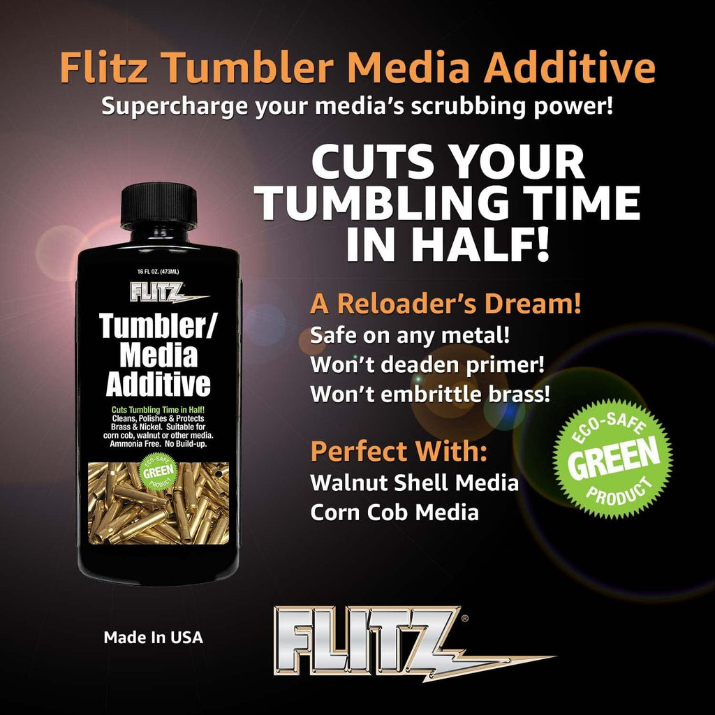 7.6 oz Bottle 6-Pack Black Tumbler Media Additive D7233