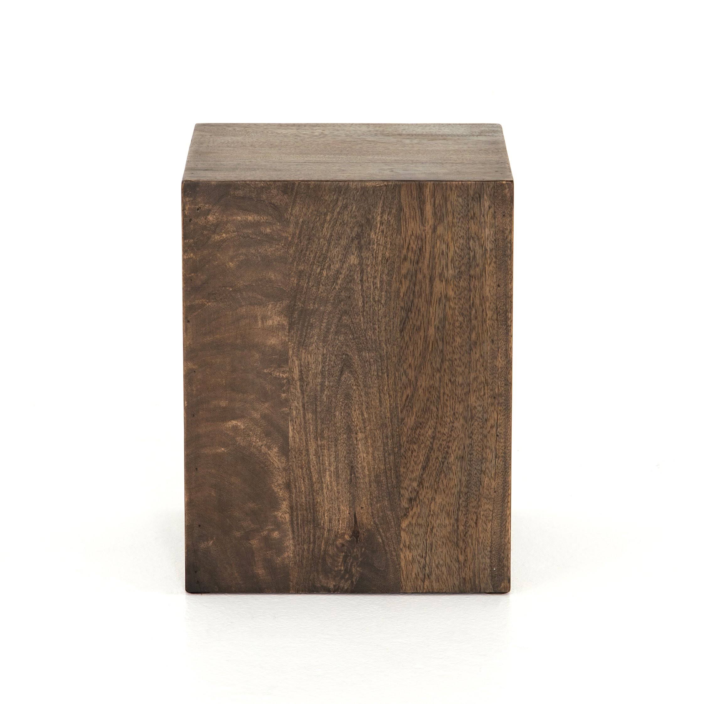 Aged Brown End Table P258169