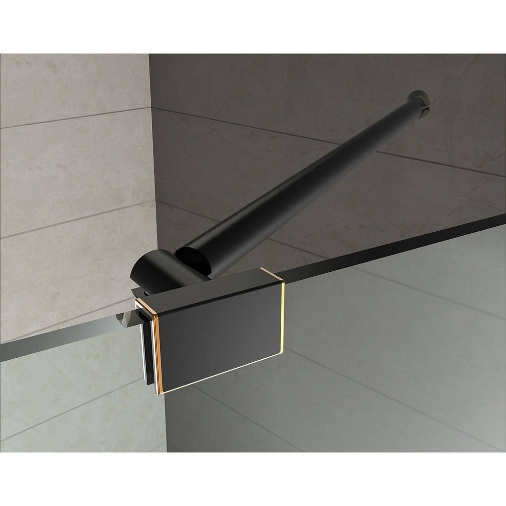 Chrome Frameless Square Shower Enclosure S3358