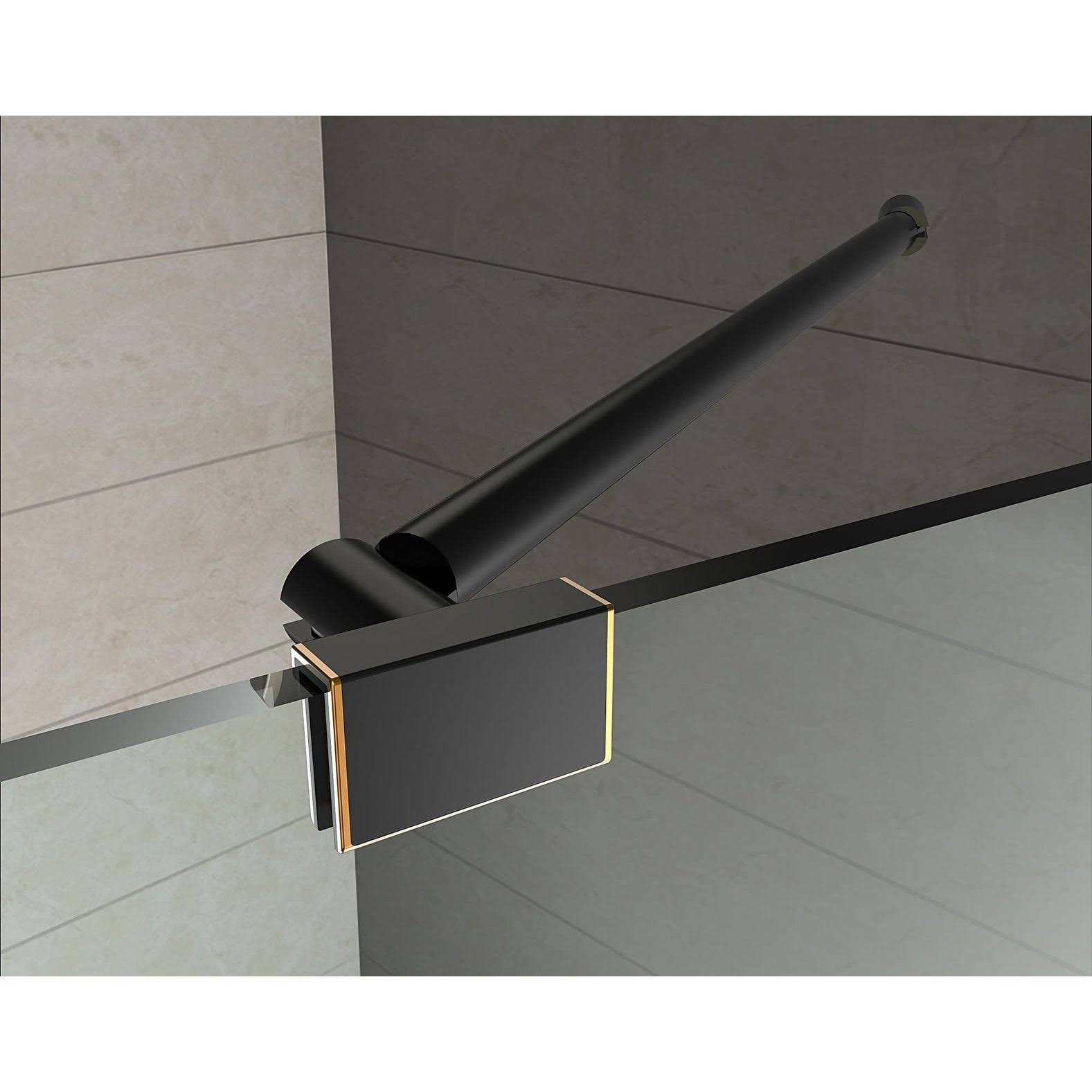 Chrome Frameless Square Shower Enclosure S3358