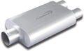 Dual Chamber 3 inch inlet 2.25 inch outlet Muffler Pack of 2 B955349