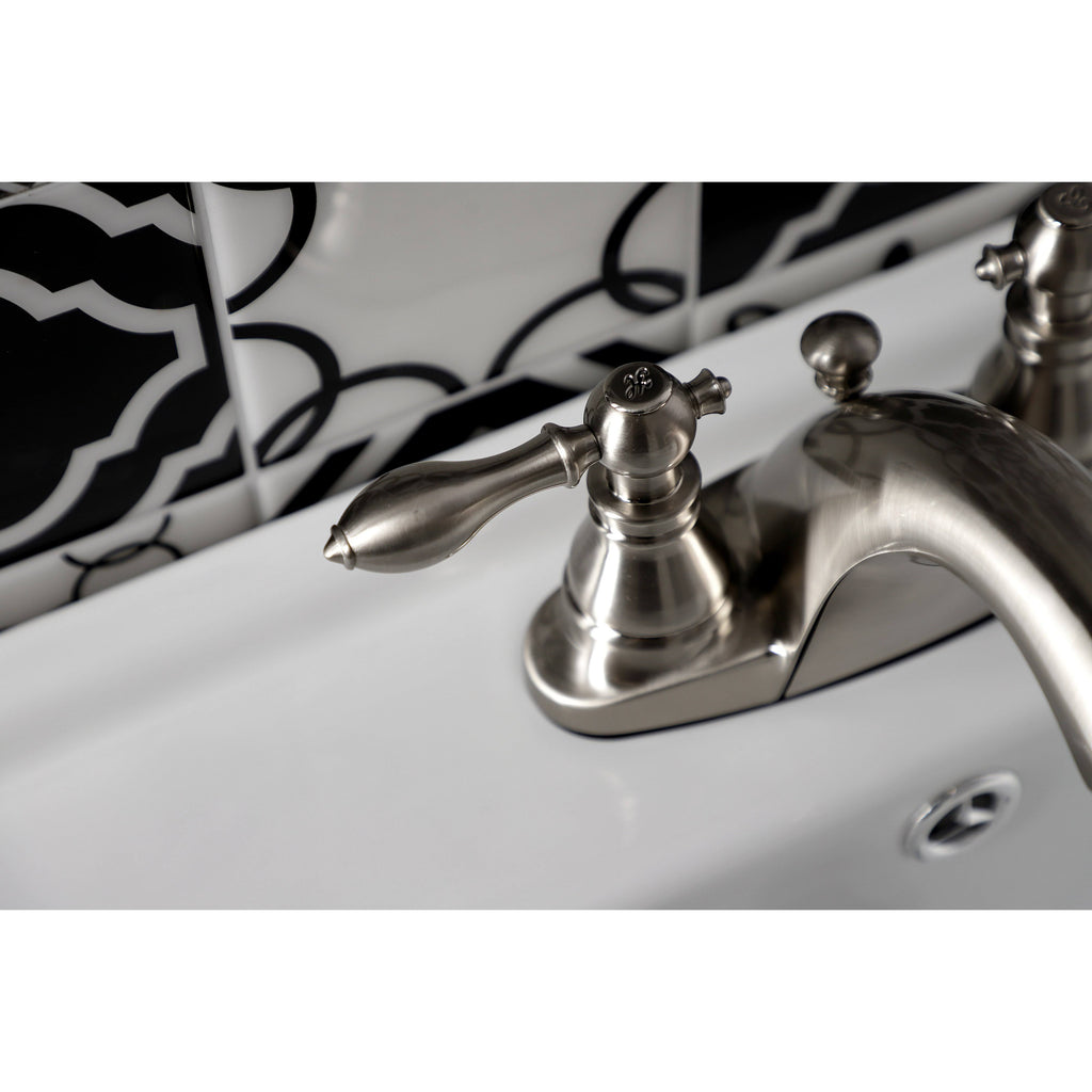 Brushed Nickel Centerset Bathroom Faucet M6370