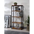 Weathered Brown Bookshelf K2343