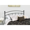 Black Metal Twin Size Headboard H739354