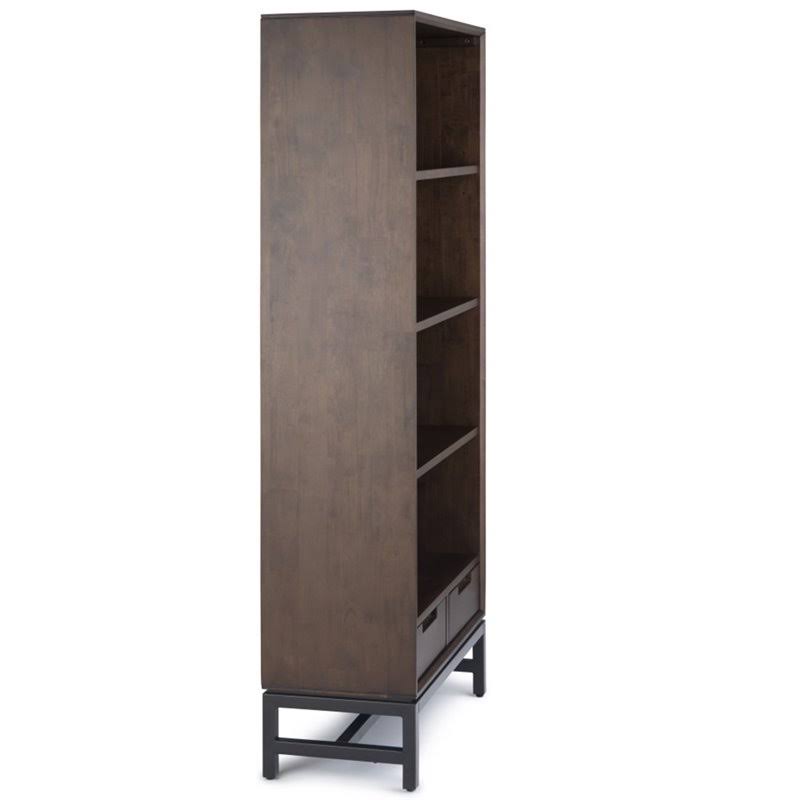 Walnut Brown Mid Century Bookcase M202467