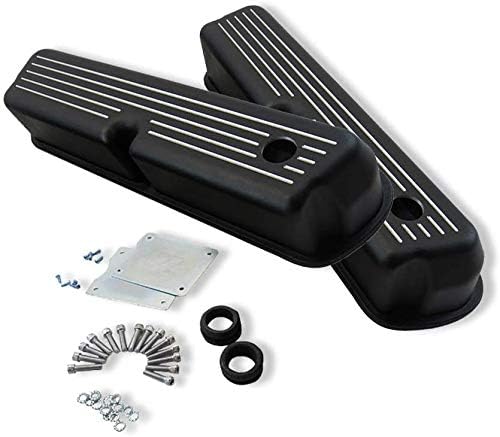 Black Aluminum Valve Covers for SBF J207039