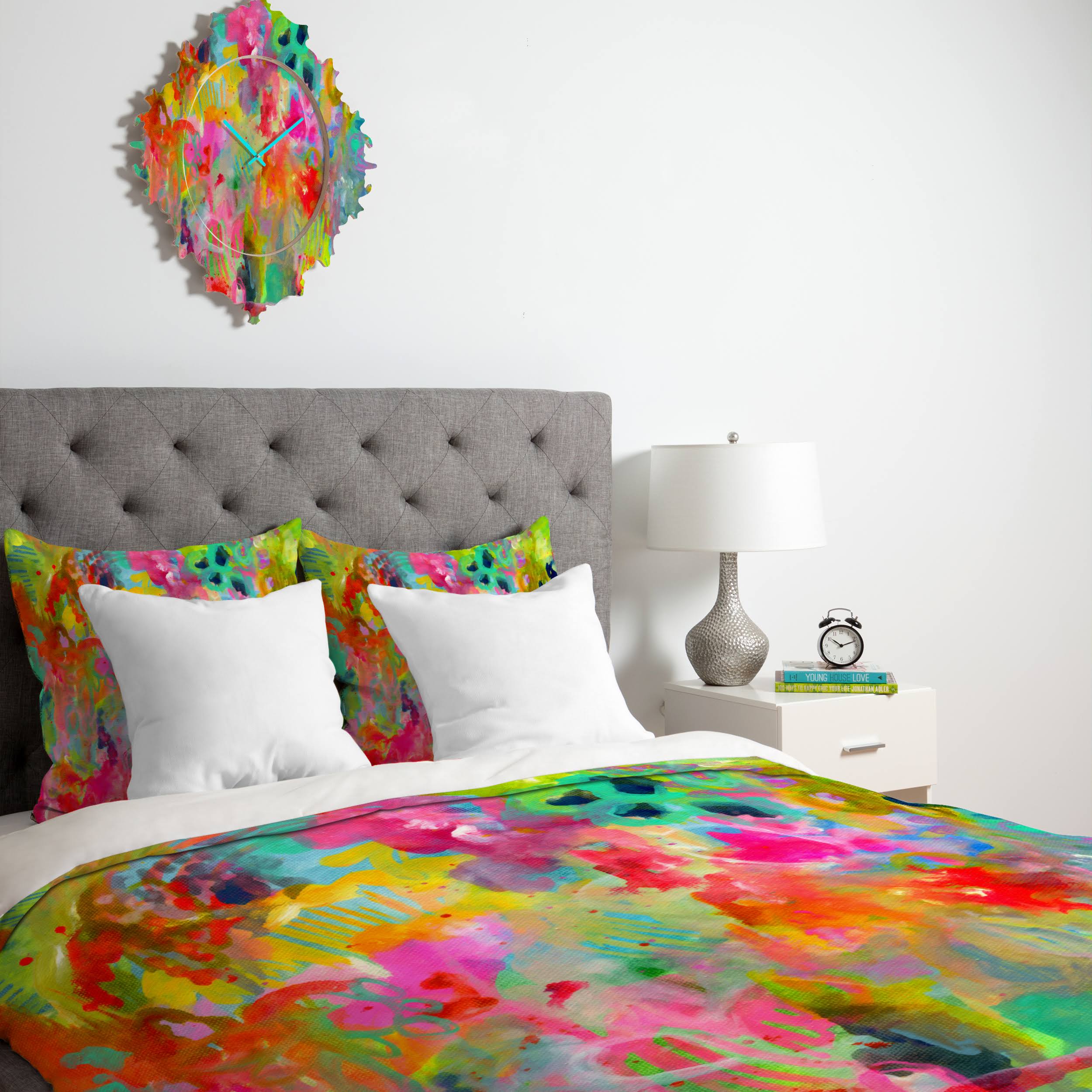 Pink Lightweight Duvet Cover Twin N225872