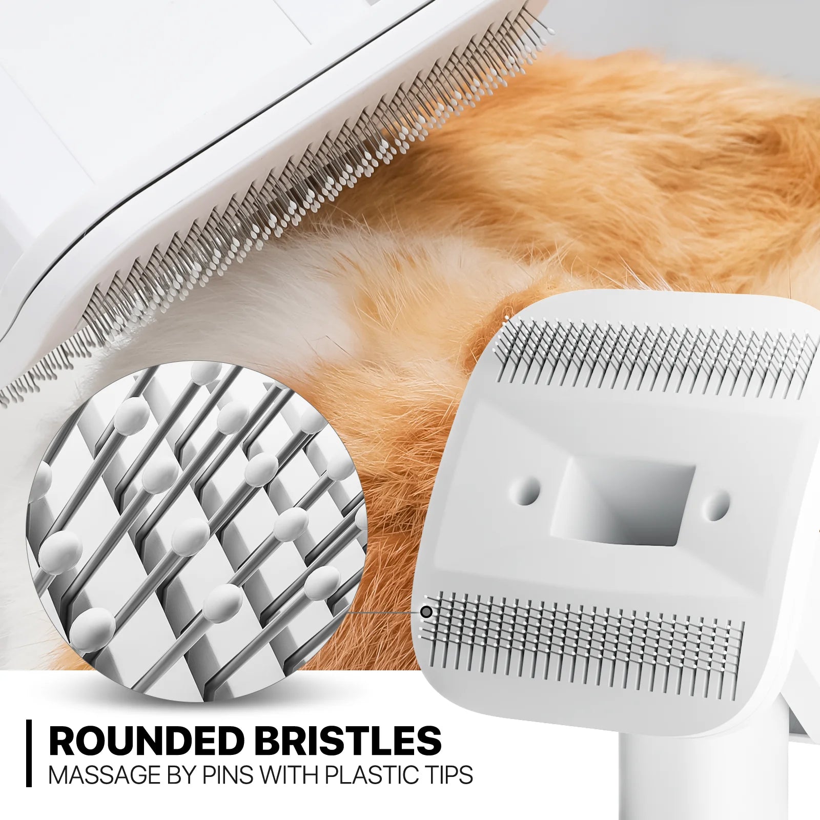 Blue 3-in-1 Pet Grooming Vacuum Kit with 6 Grooming Tools T60395
