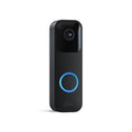 Black Video Doorbell with Two-Way Audio and HD Video H8182