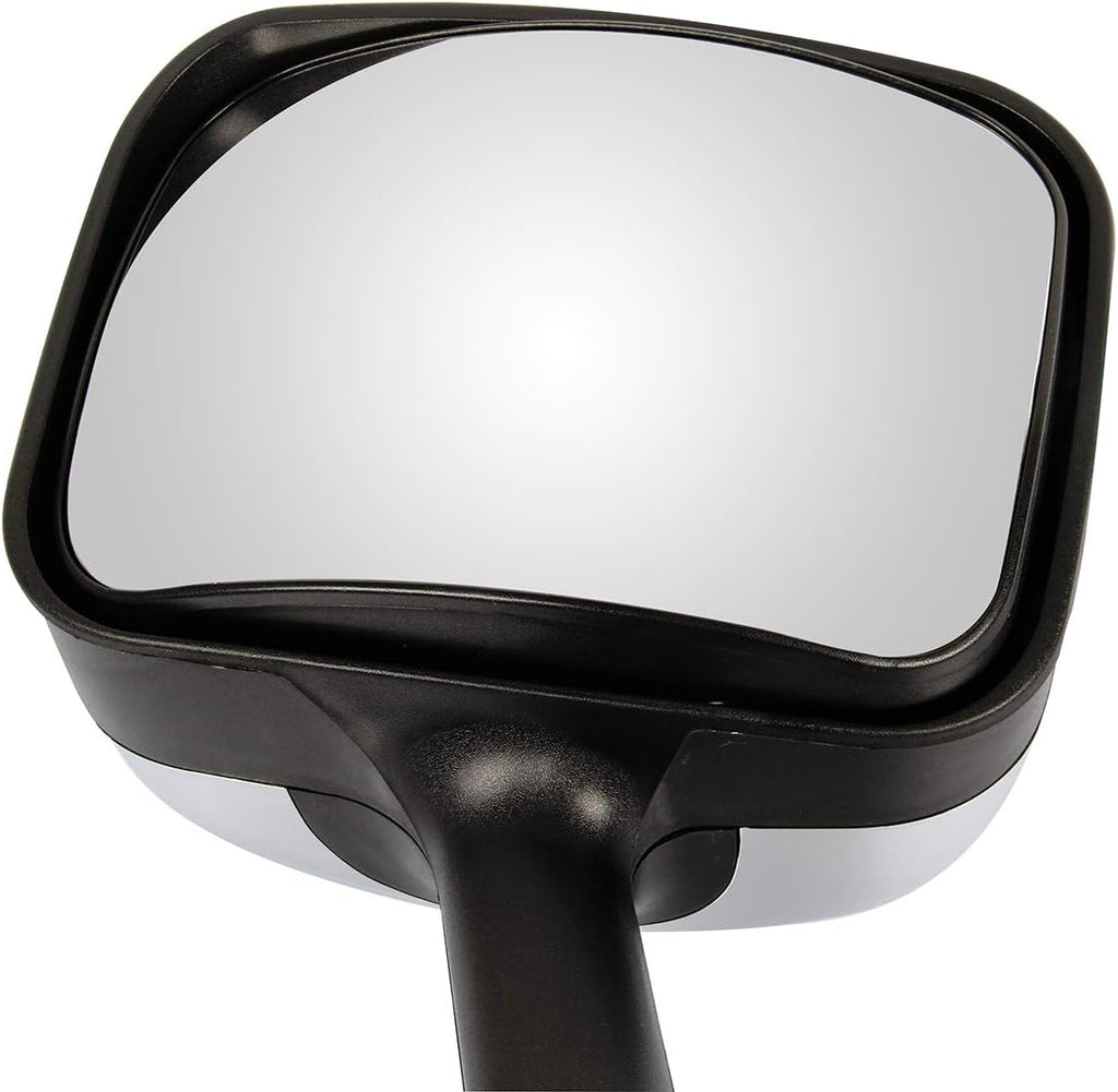 Chrome Hood Mirror Left and Right Side Pair for Freightliner Cascadia 2008-2016 E337664