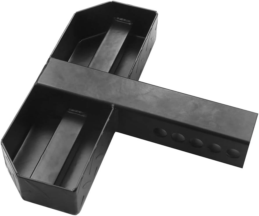 Universal Hitch Step Anti Slip Rust Black Fits 2 Inch Receivers C9795