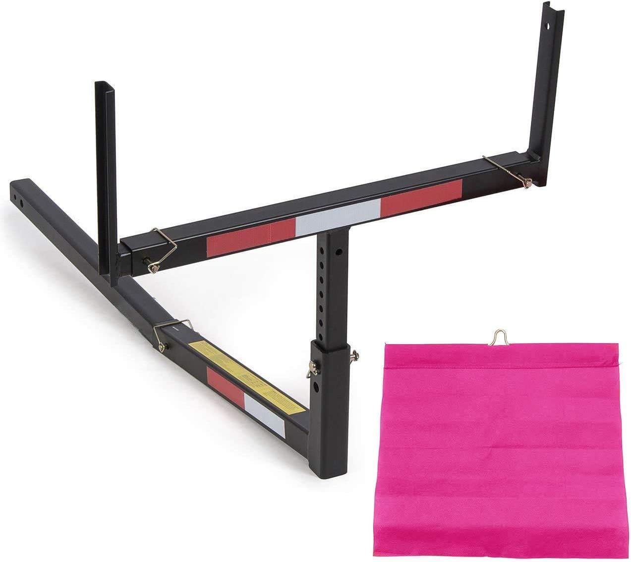 Adjustable Steel Pick Up Truck Bed Hitch Extender Rack Pack of 2 A122566