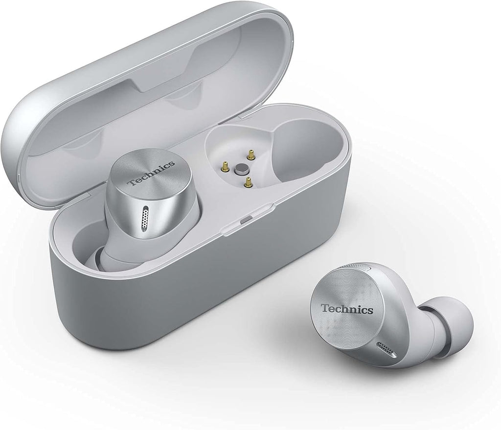 Silver True Wireless Earbuds with Noise Cancelling S8012