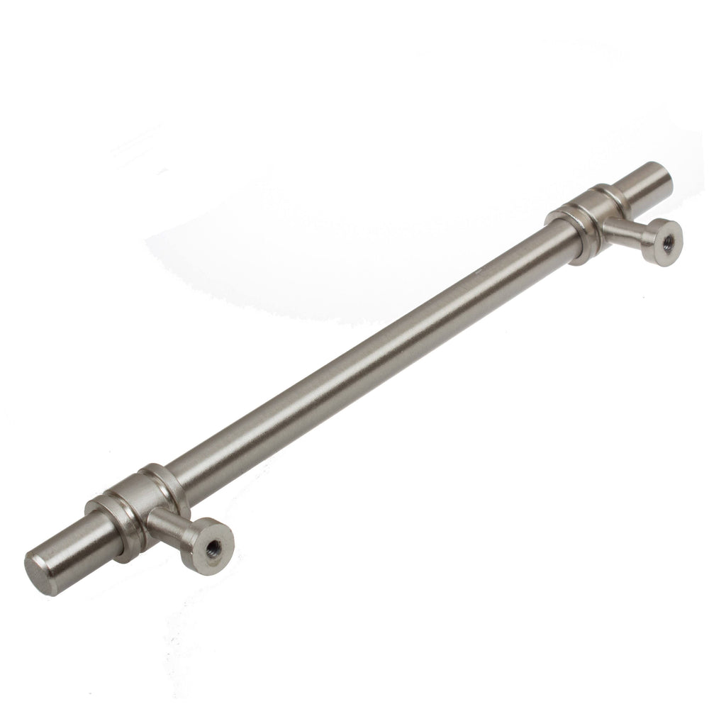Satin Nickel Solid Steel Cabinet Bar Pulls Pack of 25 J3766