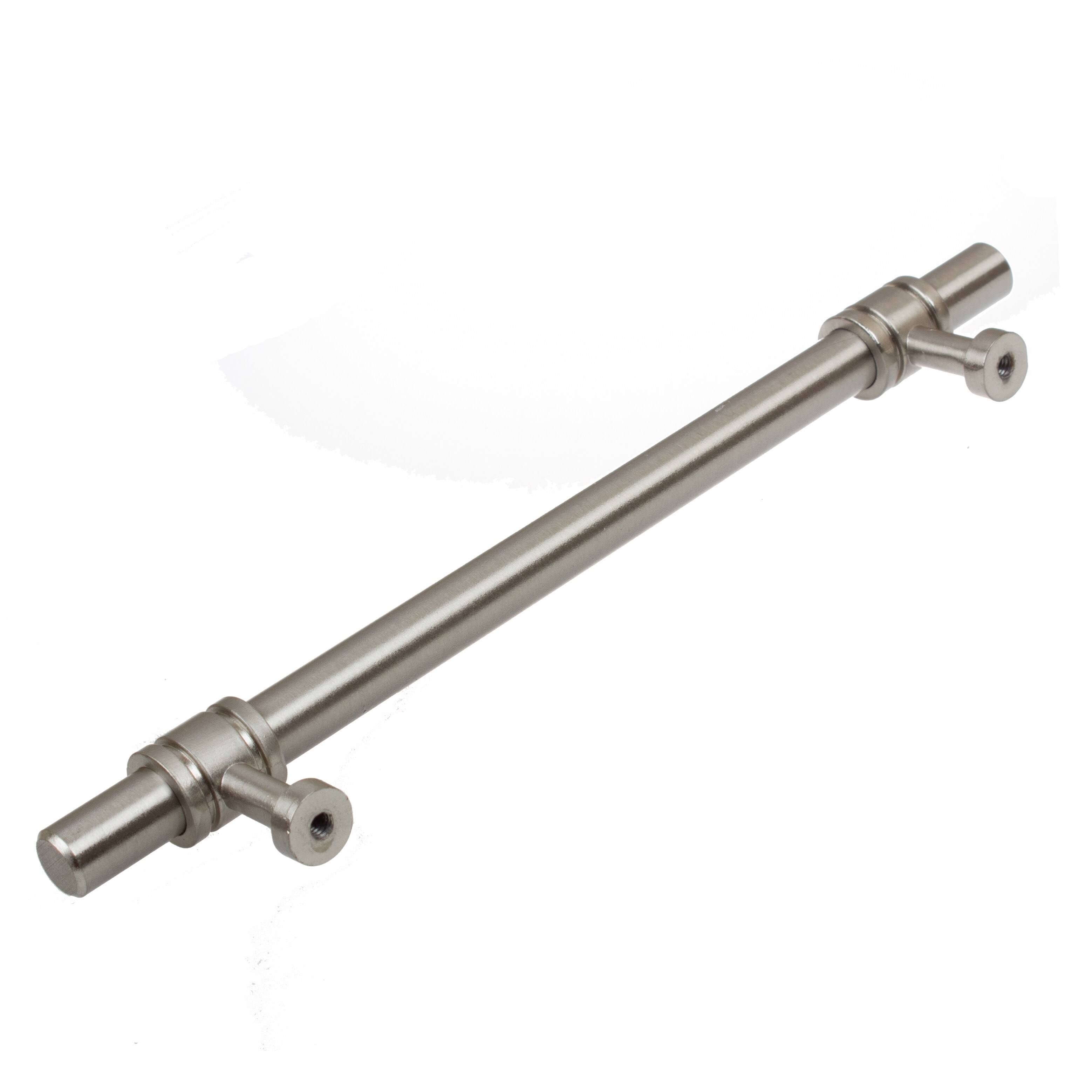 Satin Nickel Solid Steel Cabinet Bar Pulls Pack of 25 J3766