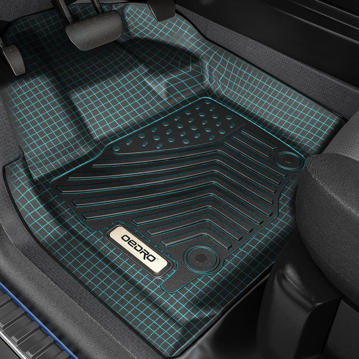 Black Custom Fit TPE Floor Mats K945397
