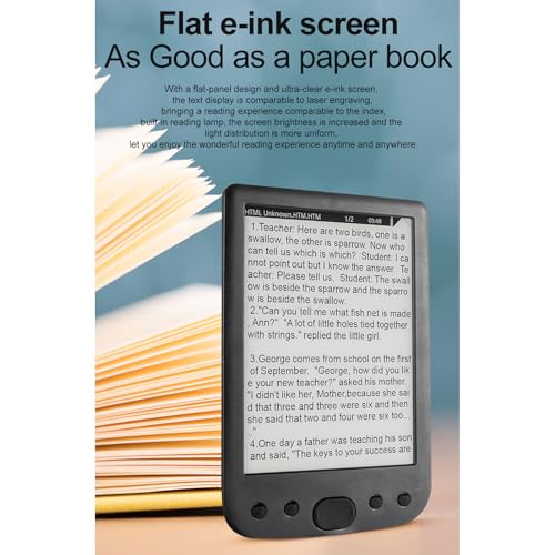 6 Inch HD Touchscreen E Ink Reader (8G) N83694