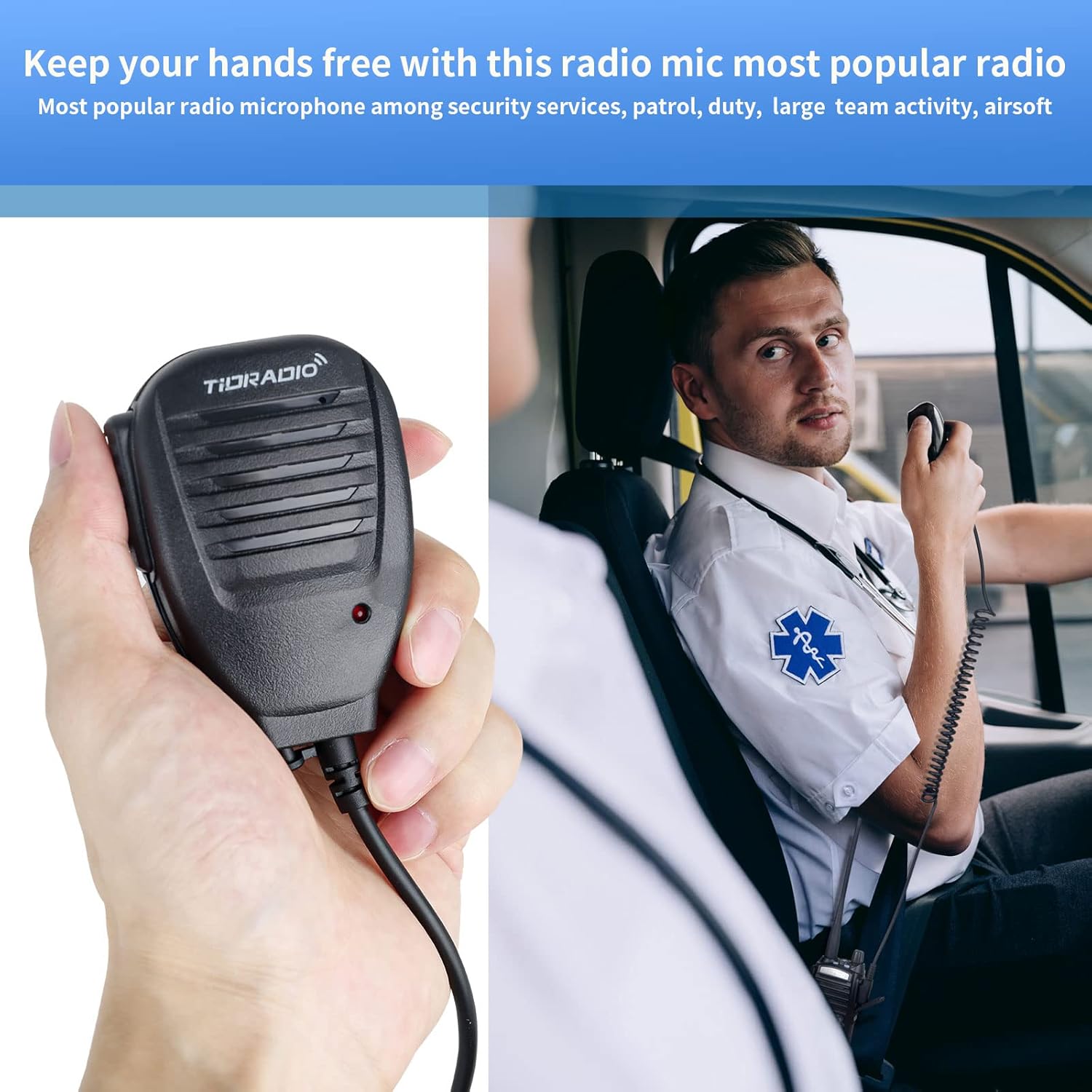 2PCS Dual Band Ham Radio Handheld with Programming Cable and Long Antenna T345